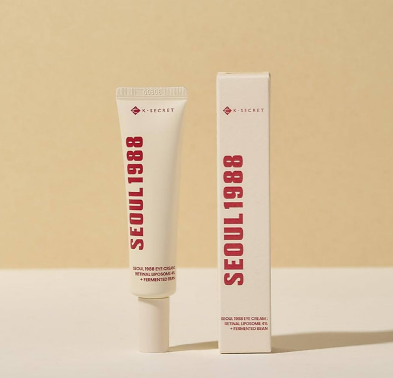 K-Secret Séoul 1988 Eye Cream : Rétinal liposome 4 % + extrait de haricot fermenté - Crème contour des yeux 30ml