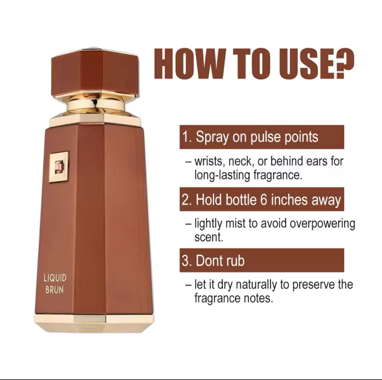 French Avenue Liquid brun – Eau de parfum 100ml