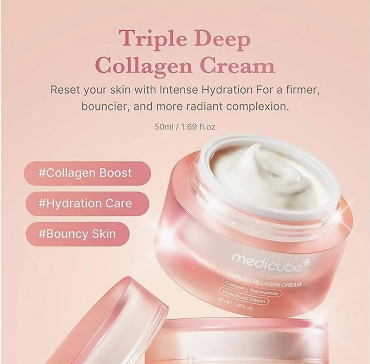 MEDICUBE Triple Collagen Cream  50ml