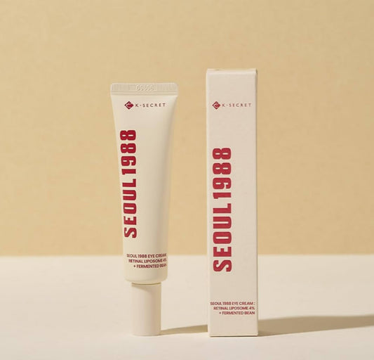 K-Secret Séoul 1988 Eye Cream : Rétinal liposome 4 % + extrait de haricot fermenté - Crème contour des yeux 30ml